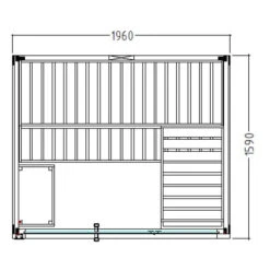 Sauna Traditionnel Harvia Family Medium - 2/3 Places 15 Sauna Traditionnel Harvia Family Medium - 2/3 Places -Raviday Piscine family medium dim