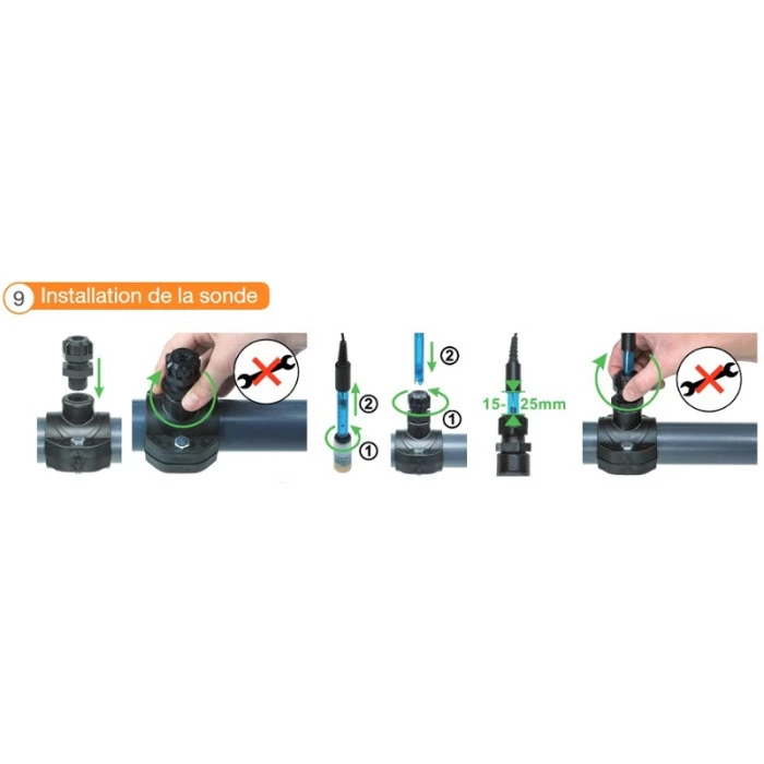 Sonde PH 2,5 M Pour Pompe Doseuse Automatic PH Et Electrolyseur Automatic Salt Bayrol 5 Sonde PH 2,5 M Pour Pompe Doseuse Automatic PH Et Electrolyseur Automatic Salt Bayrol – Image 3