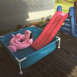 Piscinette Intex Metal Frame Junior Bleu 7 Piscinette Intex Metal Frame Junior Bleu -Raviday Piscine intex mini frame