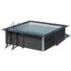 GRE Piscine Carrée Composite Gré Avantgarde - 3,26 X 3,26 X 0,96 M -Raviday Piscine kpcor28 piscine carree composite gre 326 326 cm