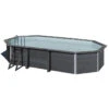 GRE Piscine Ovale Composite Gré Avantgarde - 6,64 X 3,86 X 1,24 M -Raviday Piscine kpcov6650 piscine ovale composite gre 664 386 154cm 1