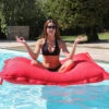 Pouf Géant Extérieur Flottant Colorfun - Rouge Spicy 1 Pouf Géant Extérieur Flottant Colorfun - Rouge Spicy -Raviday Piscine lagos rouge spicy