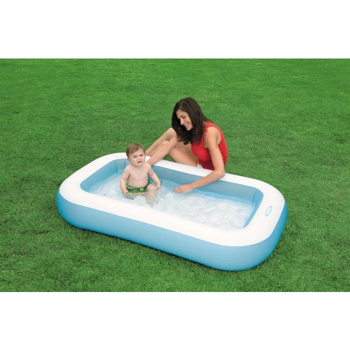 Pataugeoire Gonflable Rectangulaire Pour Bébé - Intex Baby Pool 4 Pataugeoire Gonflable Rectangulaire Pour Bébé - Intex Baby Pool – Image 2