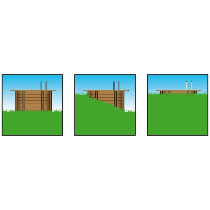 Piscine En Bois Rectangulaire Ubbink Linéa 8,00 X 5,00 X 1,40 M - Liner Beige 5 Piscine En Bois Rectangulaire Ubbink Linéa 8,00 X 5,00 X 1,40 M - Liner Beige – Image 3