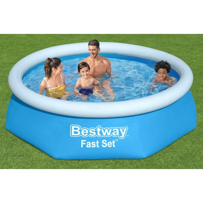 Piscine Autoportée Bestway Fast Set 2,44 X 0,61 M 5 Piscine Autoportée Bestway Fast Set 2,44 X 0,61 M – Image 3