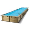 Piscine En Bois Rectangulaire Ubbink Linéa 15,50 X 3,50 X 1,55 M - Liner Bleu 2 Piscine En Bois Rectangulaire Ubbink Linéa 15,50 X 3,50 X 1,55 M - Liner Bleu -Raviday Piscine piscine bois linea 350 x 1550 h 155 cm liner bleu 1