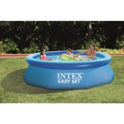 Devant -Raviday Piscine piscine easy set 305 x 76 cm intex 28122 1