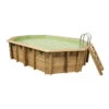 Piscine En Bois Octogonale Ubbink Azura 4,90 X 3,55 X 1,30 M - Liner Beige -Raviday Piscine piscine ubbink azura 490 355 130 beige