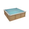 Piscinette Pistoche En Bois Pour Enfants 2 X 2 M 1 Piscinette Pistoche En Bois Pour Enfants 2 X 2 M -Raviday Piscine piscinette hors sol en bois pour enfants pistoche 2 x 2 m 4