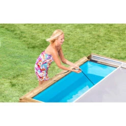 Piscinette Pistoche En Bois Pour Enfants 2 X 2 M -Raviday Piscine piscinette hors sol en bois pour enfants pistoche 2 x 2 m 8