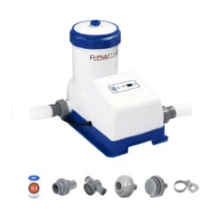 DESTOCKAGE - Épurateur à Cartouche Tactile Et Intelligent Bestway -Raviday Piscine pompe de filtration smart touch wifi 7750l 5