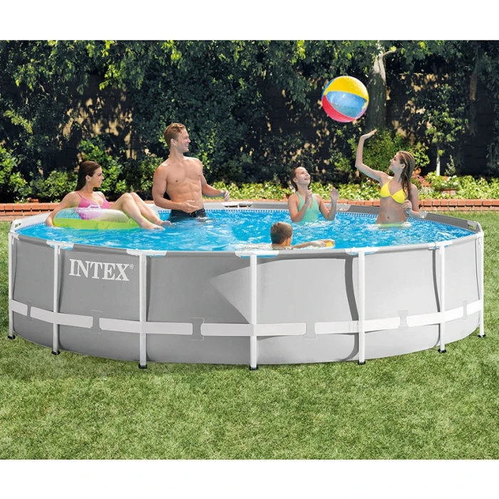 Piscine Tubulaire Ronde Intex Prism Frame 4,57 X 1,22 M 4 Piscine Tubulaire Ronde Intex Prism Frame 4,57 X 1,22 M – Image 2