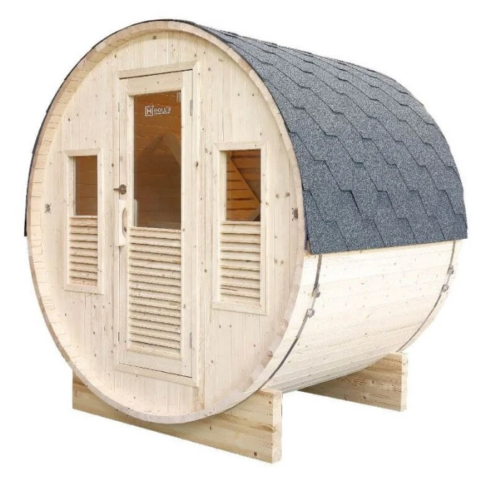 Sauna Traditionnel D'extérieur Holl's Gaïa Bella 3 Sauna Traditionnel D'extérieur Holl's Gaïa Bella