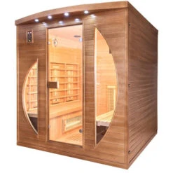 Sauna Infrarouge France Sauna SPECTRA - 4 Places 11 Sauna Infrarouge France Sauna SPECTRA - 4 Places -Raviday Piscine sn spectra05r sauna infrarouge france sauna spectra 4places profil gauche