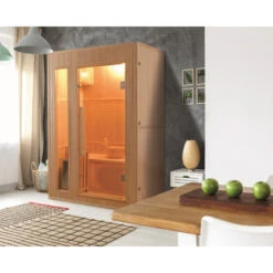 Sauna Traditionnel France Sauna ZEN - 2 Places 15 Sauna Traditionnel France Sauna ZEN - 2 Places -Raviday Piscine sn zen2pk sauna vapeur france sauna zen 2 places ambiance