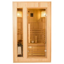 Sauna Traditionnel France Sauna ZEN - 2 Places 10 Sauna Traditionnel France Sauna ZEN - 2 Places -Raviday Piscine sn zen2pk sauna vapeur france sauna zen 2 places face