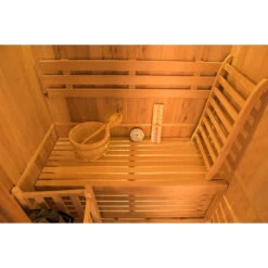Sauna Traditionnel France Sauna ZEN - 2 Places 12 Sauna Traditionnel France Sauna ZEN - 2 Places -Raviday Piscine sn zen2pk sauna vapeur france sauna zen 2 places interieur