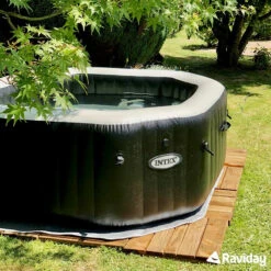 Spa Gonflable Intex PureSpa Carbone 6 Places -Raviday Piscine spa carbone intex raviday 5 1